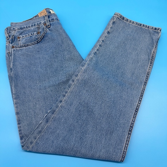 Levi's Relaxed Fit 550 Denim Jeans Sits At Waist Tapered Leg‎ Men's 38x34 - Picture 6 of 10